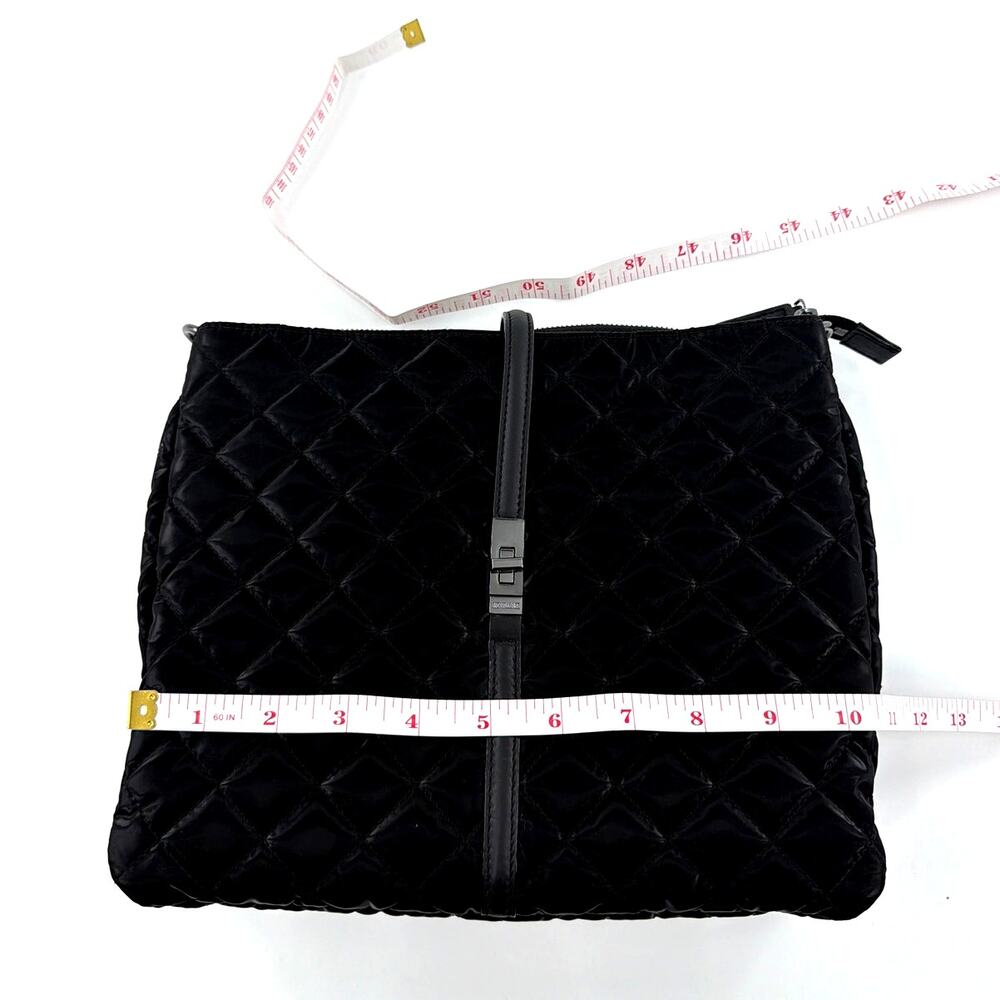 MZ Wallace Black Medium Astor Hobo Crossbody Handbag - Picture 10 of 13